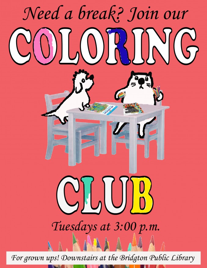 The Coloring Club is Back!