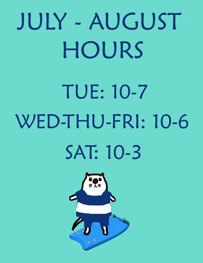 Extended Summer Hours!