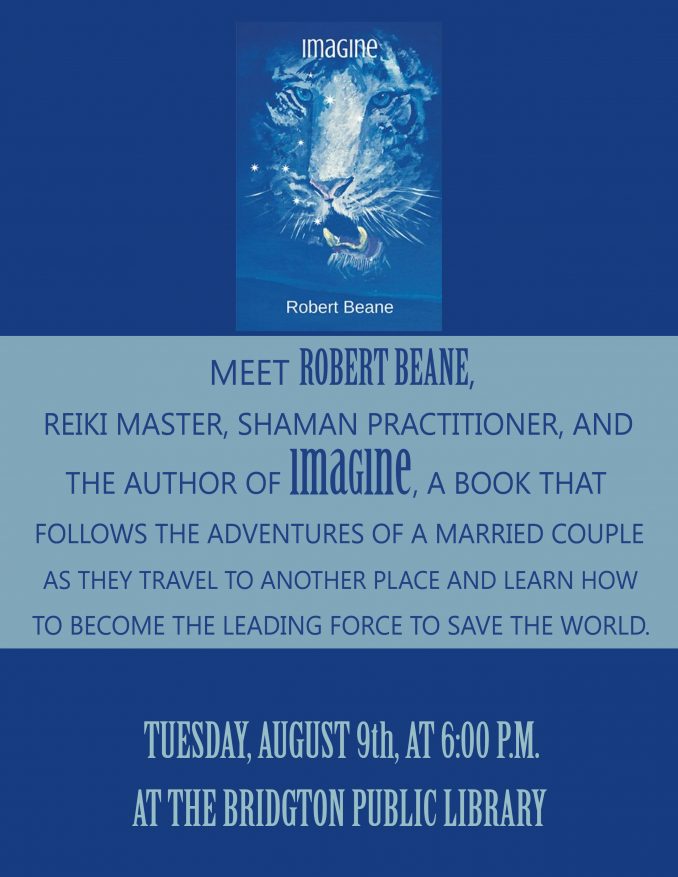 Author Event: Meet Robert Beane on Tuesday, August 9th, at 6:00 P.M.
