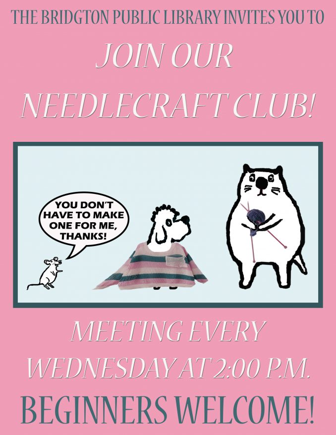 Join Our Needlecraft Club!