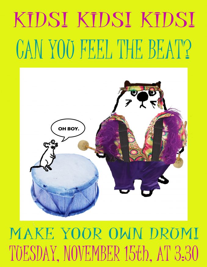 Kids! Make Your Own Drum!