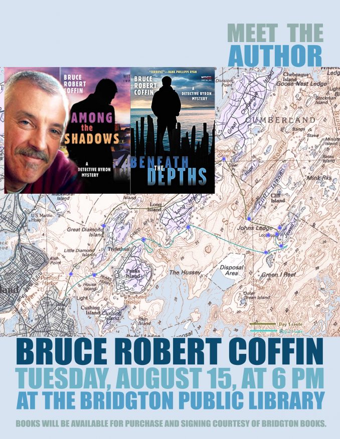 Author Event: Bruce Coffin, Tuesday, August 15th!