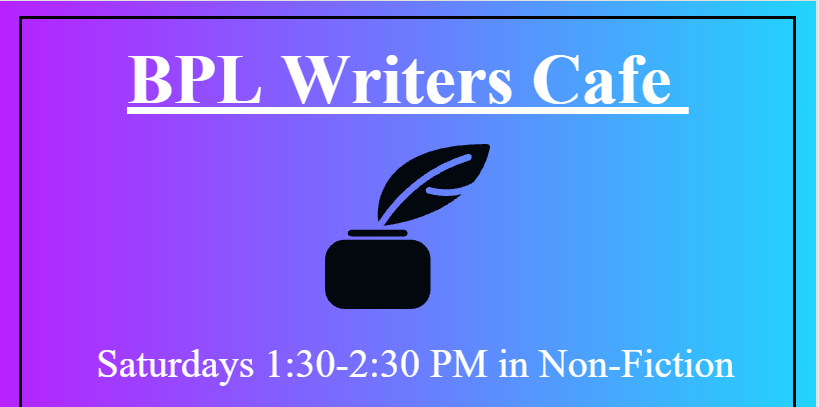 Writers Cafe at the Bridgton Public Library