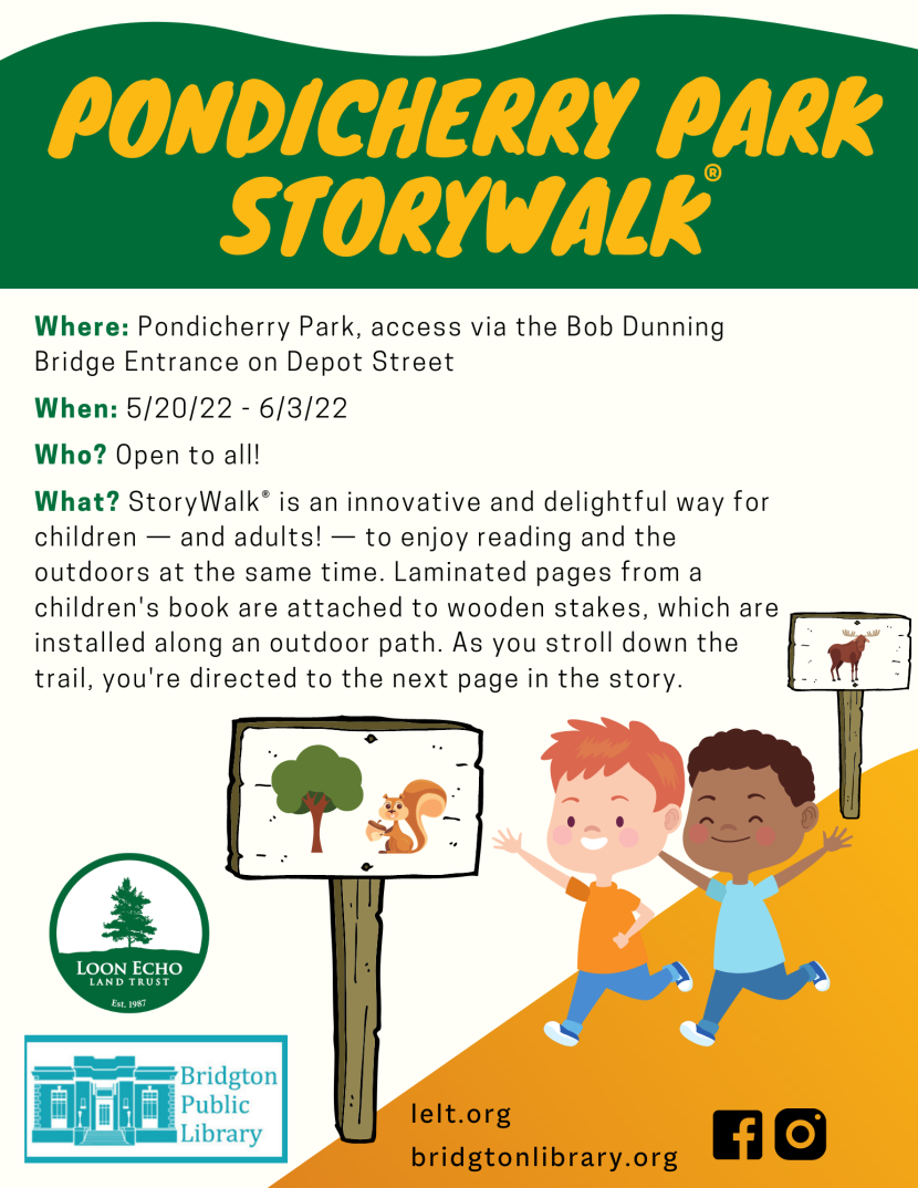 Pondicherry Park Storybook Trail