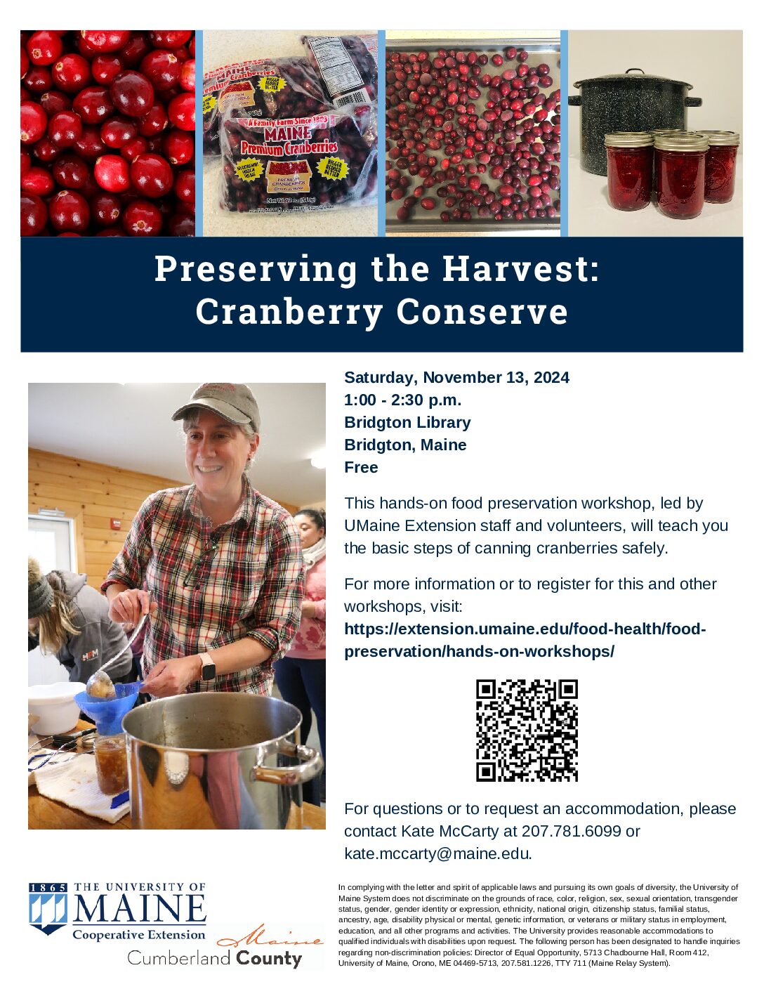 Preserving the Harvest at BPL